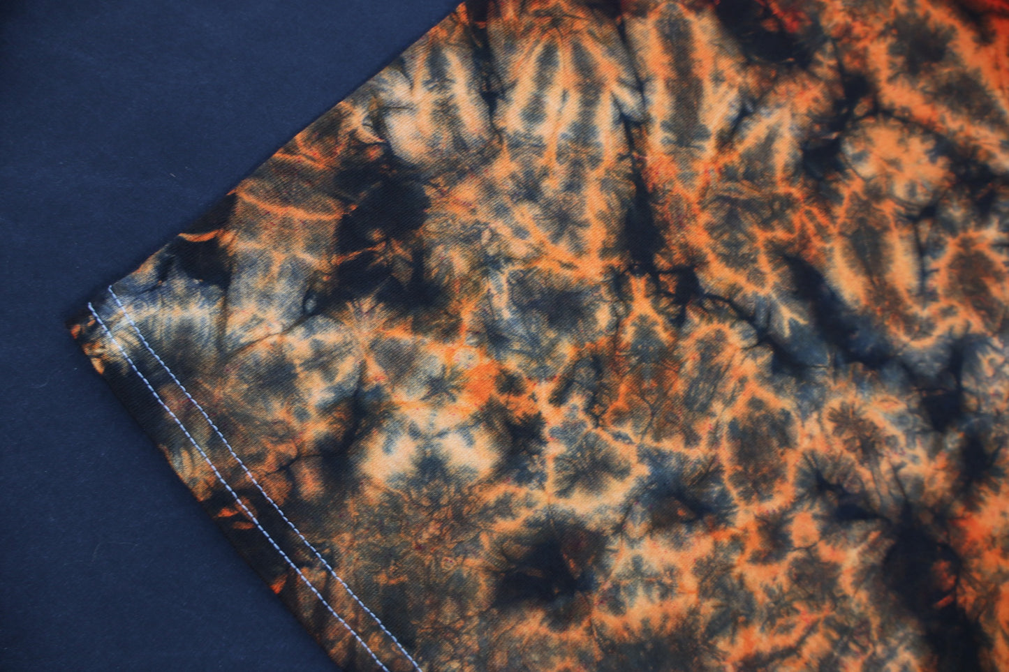 Orange Crackle Bleed