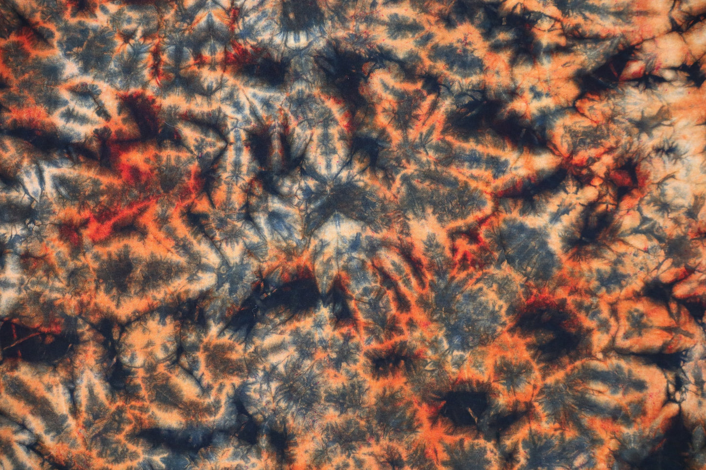 Orange Crackle Bleed