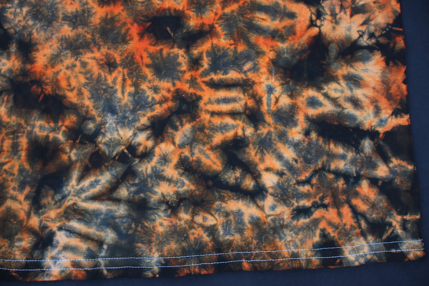 Orange Crackle Bleed