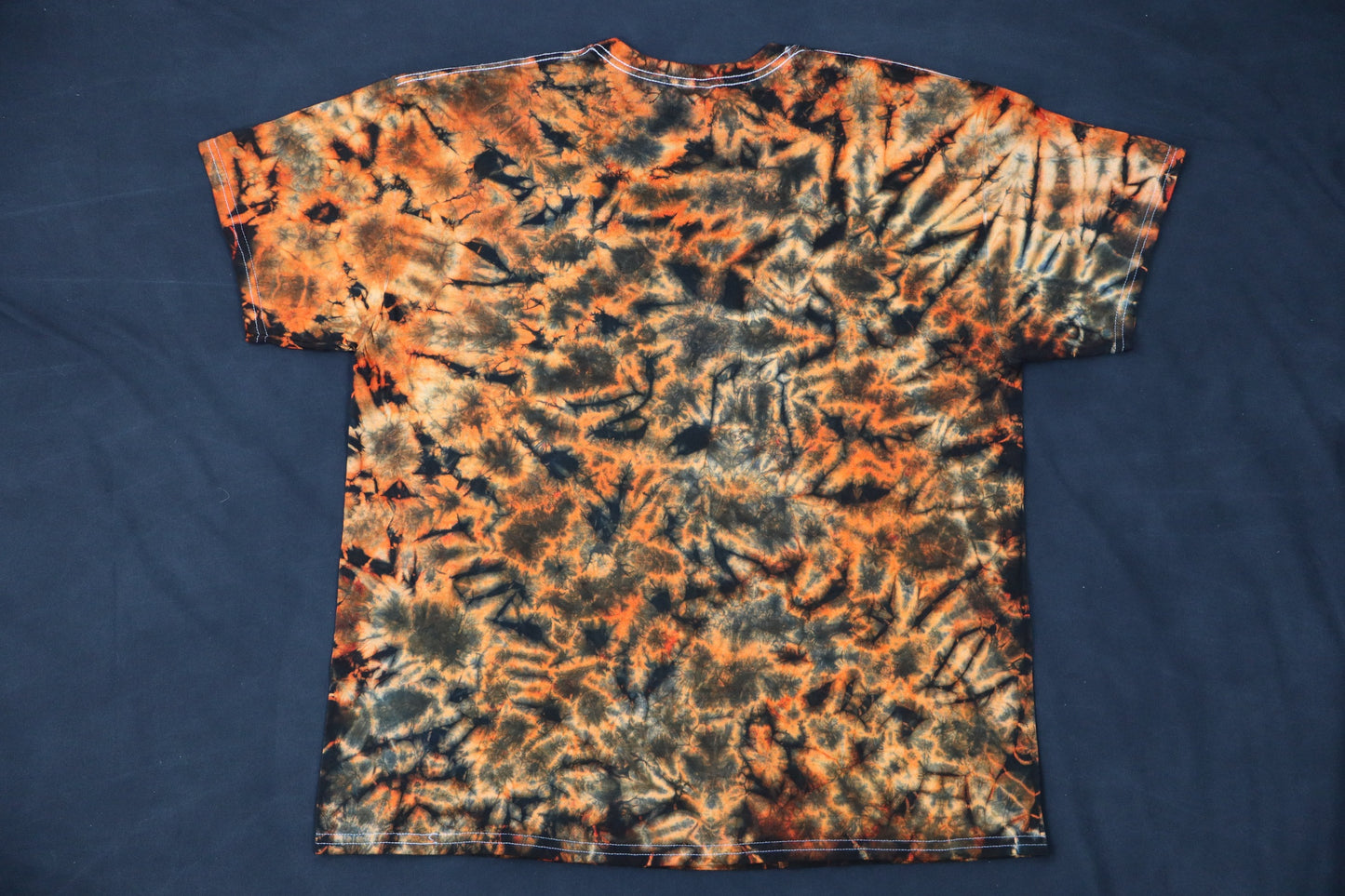 Orange Crackle Bleed
