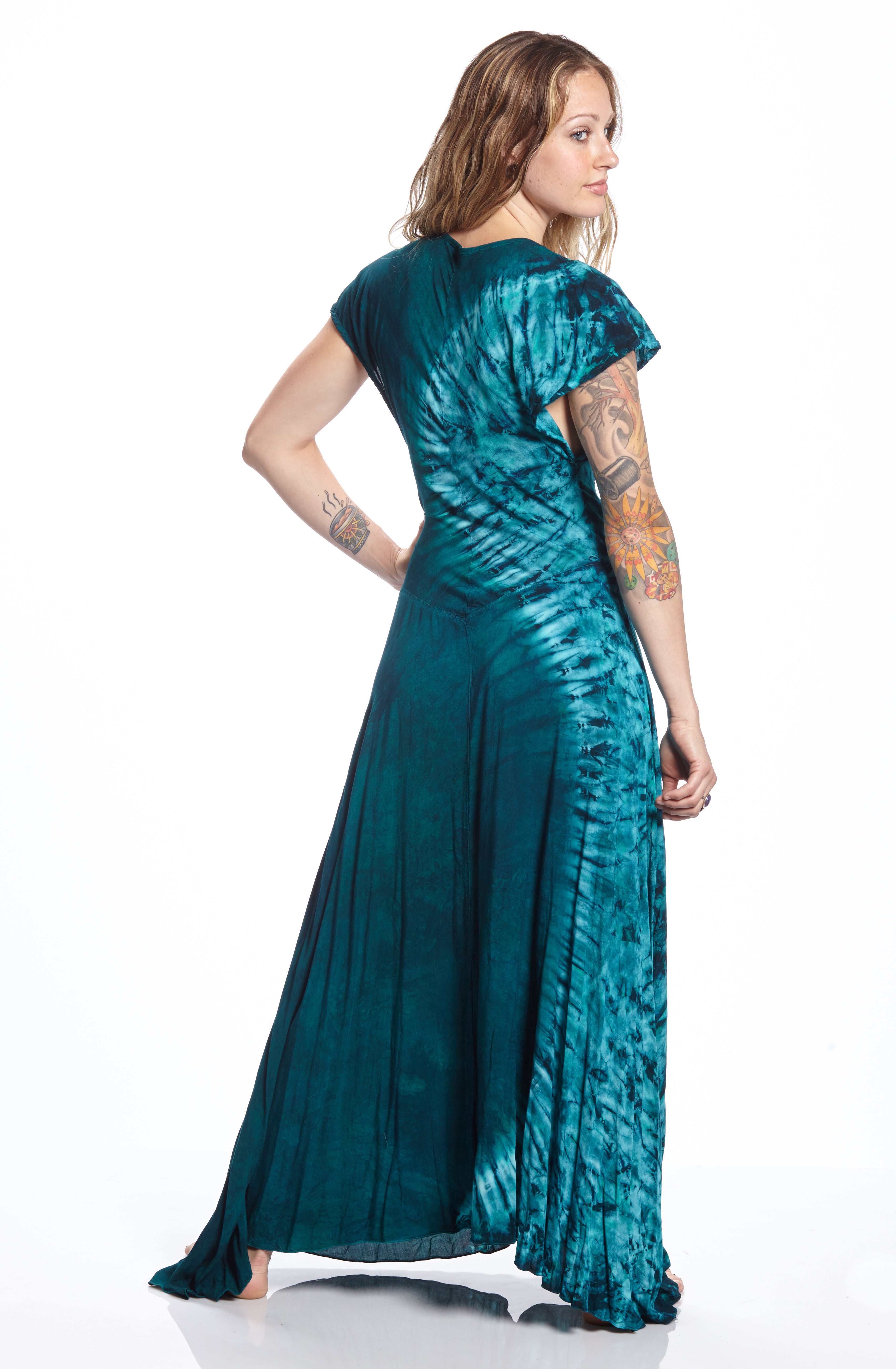 Cap Vintage Teal Yin