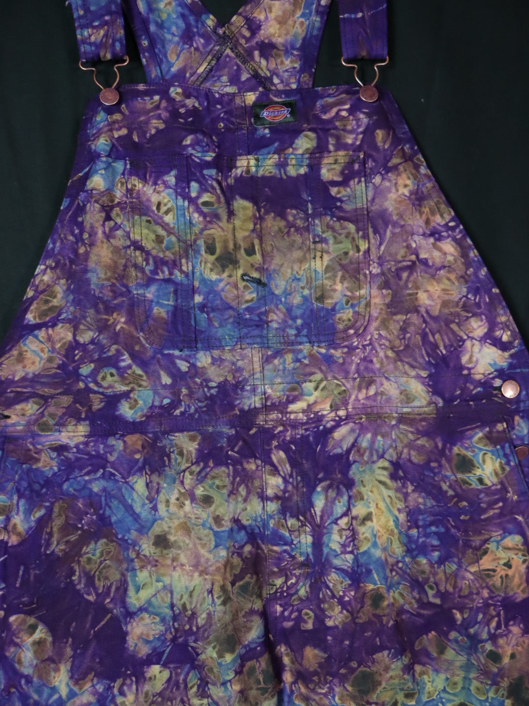 Womans Cut Royal Violet Crackle