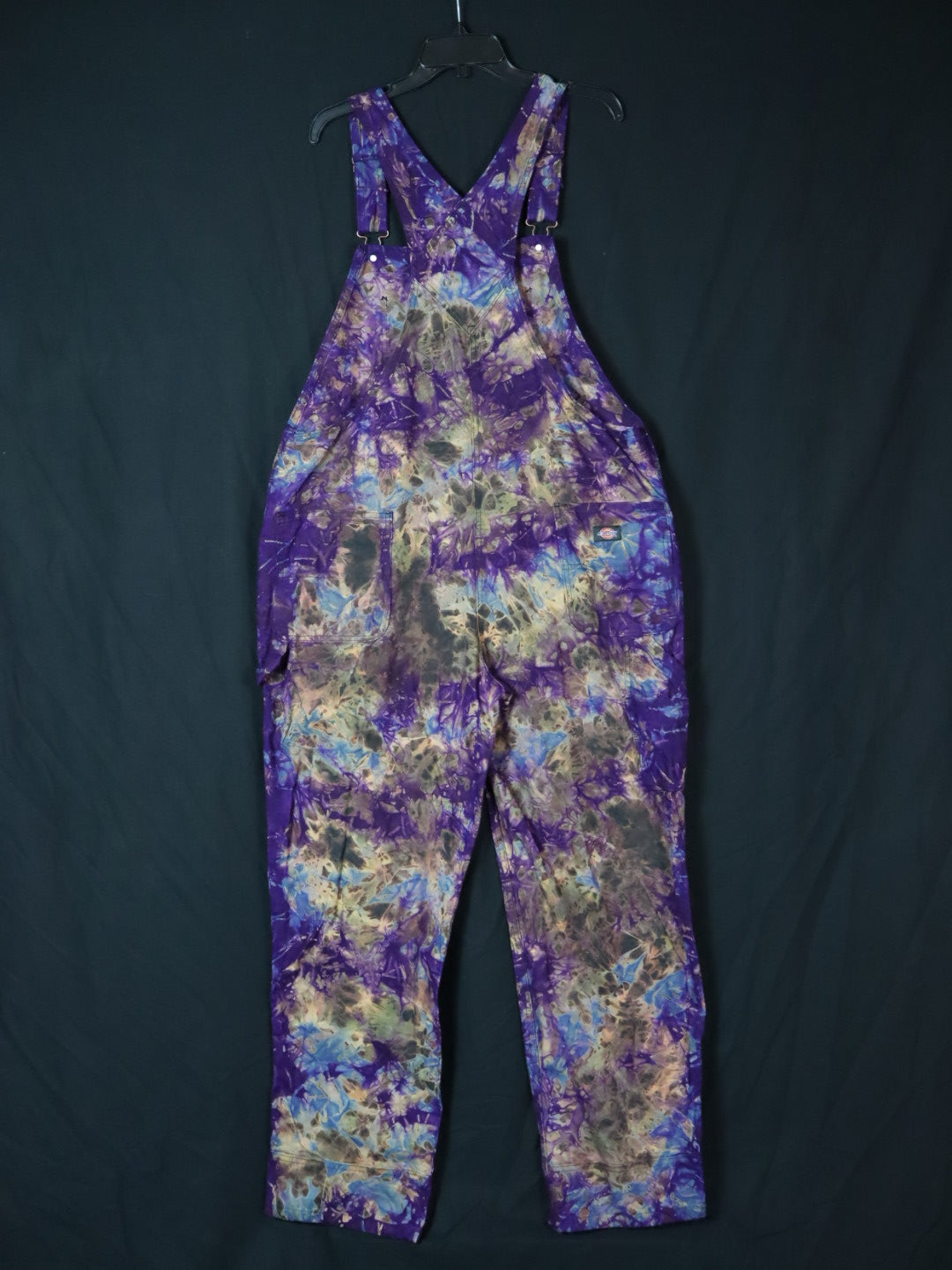 Womans Cut Royal Violet Crackle