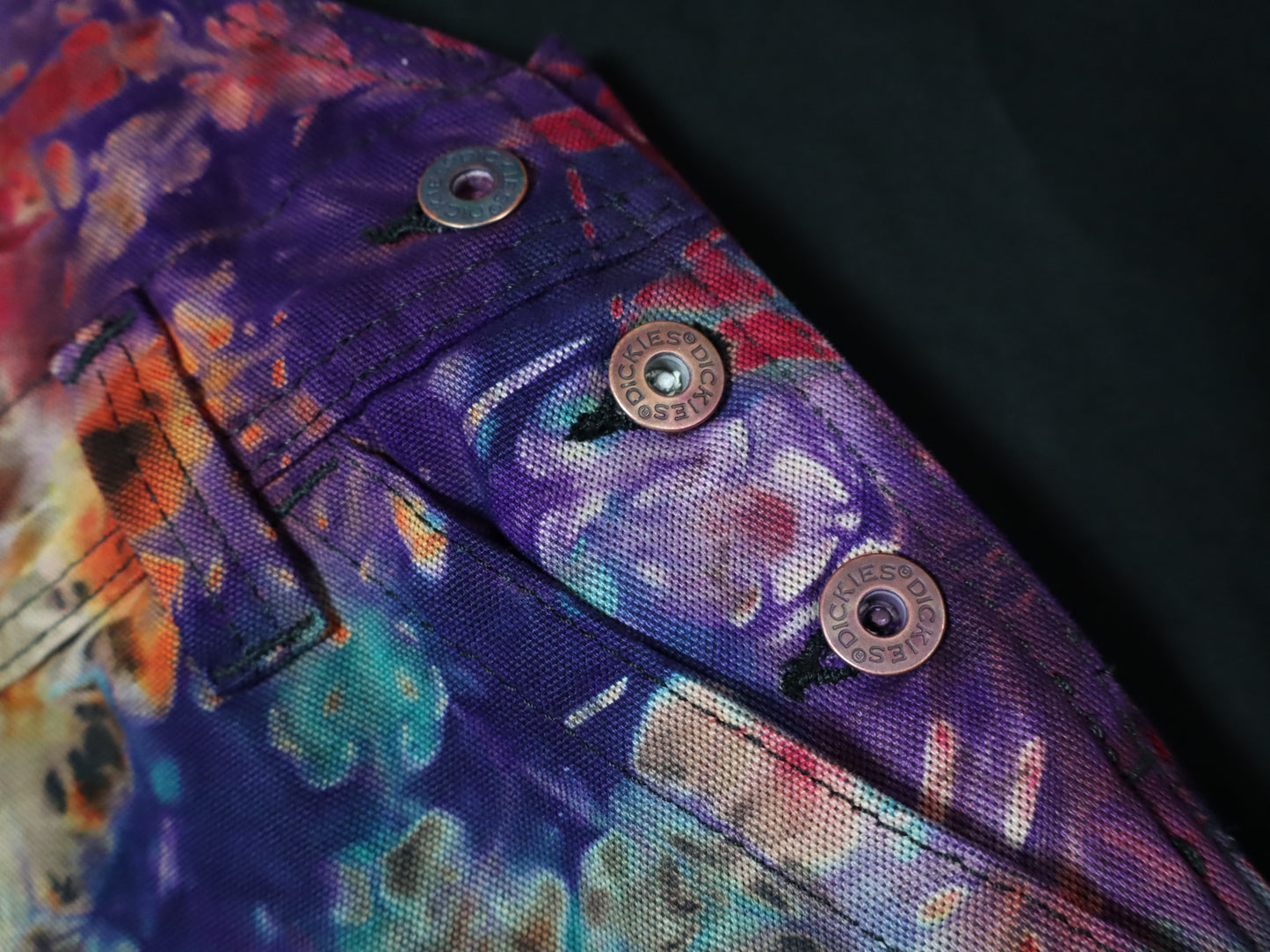 Woman's Cut Double Dipped Rainbow Dickies