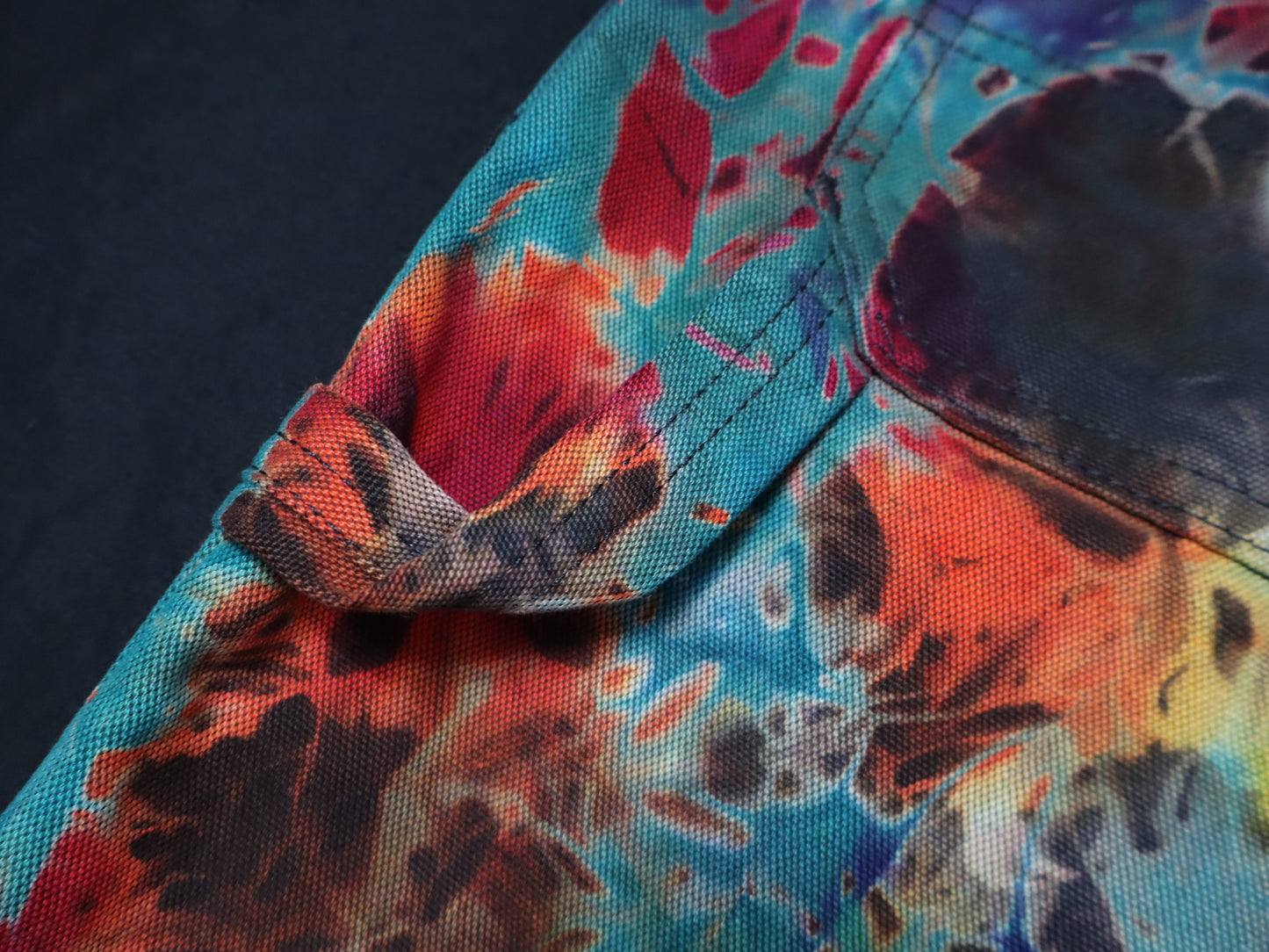 Woman's Cut Double Dipped Rainbow Dickies