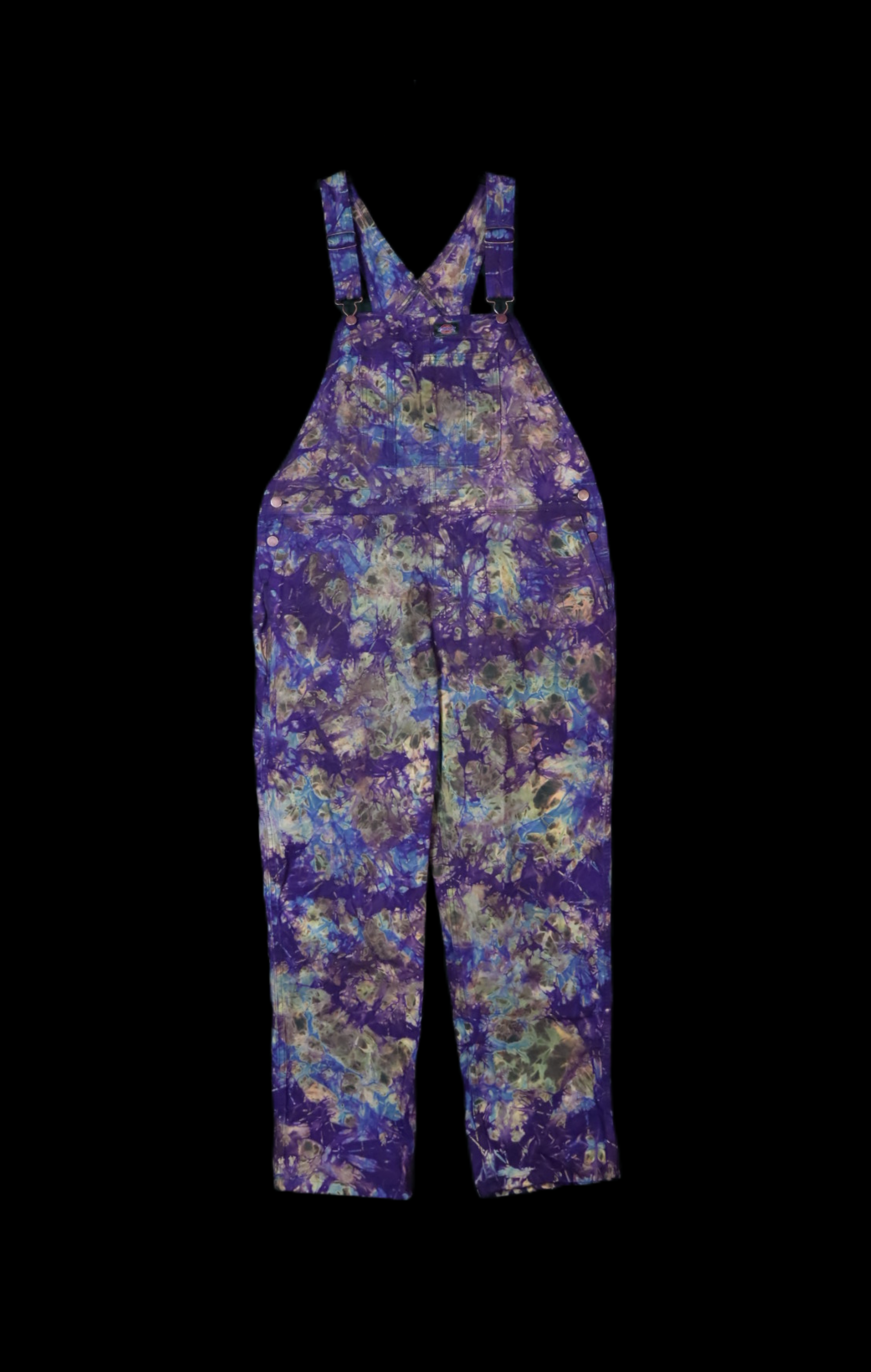 Womans Cut Royal Violet Crackle